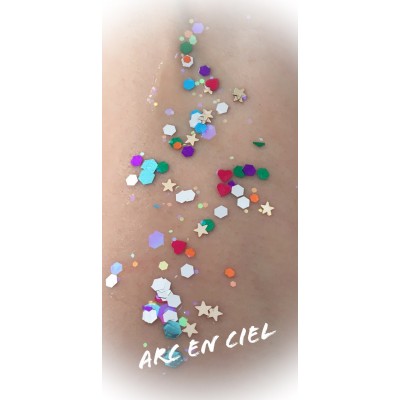 Paillettes Pixie - Arc en Ciel