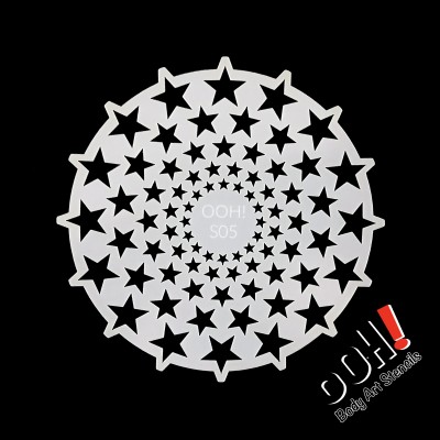 Ooh stencil - S05 Stars