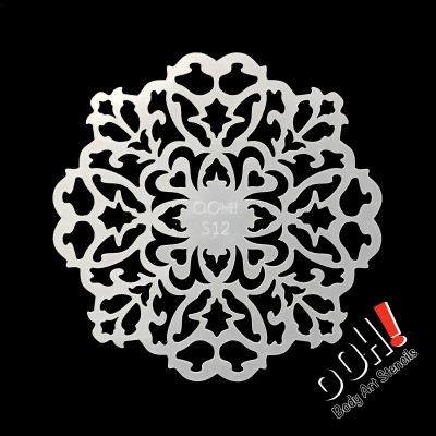 Ooh stencil - S12 Filigree