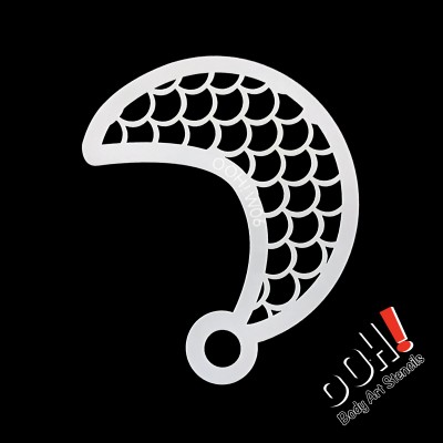 Ooh stencil - W06 Scales